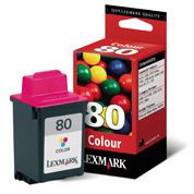 Lexmark 80 Color Original MJ4500 MSYS4700 MSYS4800 12A1980