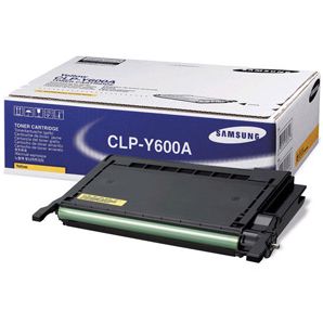 Samsung CLP-Y600A Original Amarillo Toner CLP-600Y CLP-650Y