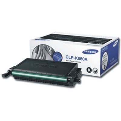 Samsung CLP-K660A Original Negro Toner CLP-660K CLP660K