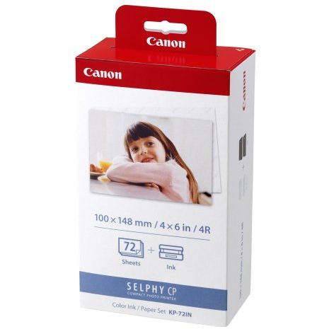 Canon KP-72IN Tinta Color/ Papel Set - 72 Sheets
