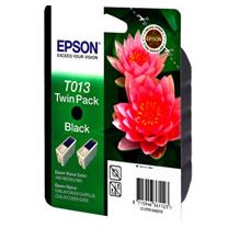 Epson T013 (T013402) Negro Original Twin Pack (Pink Flower)