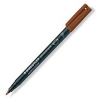 Staedtler LUMOCOLOR Fino F-318 MARRON Rotulador permanente fino 0.6mm