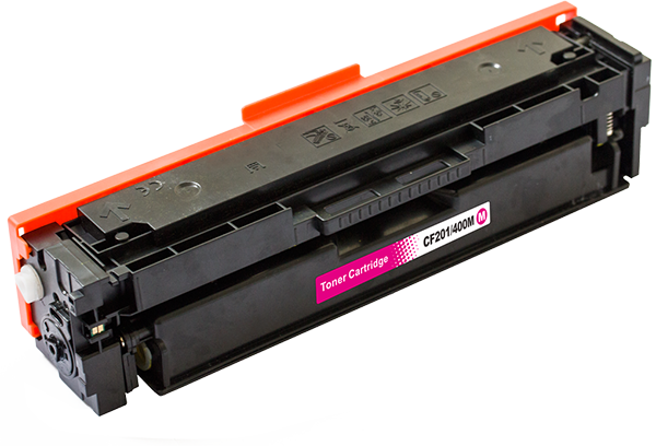 Toner compatible con HP CF403X CF403A MAGENTA Alternativo a HP 201X 201A