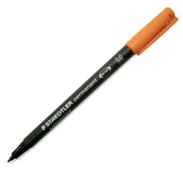 Staedtler LUMOCOLOR Medio M-317 NARANJA Rotulador permanente