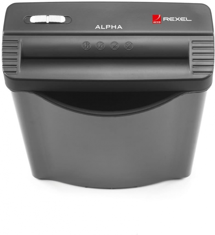 Imagen extra REXEL Destructora Personal Alpha Capacidad 5h. 10L Corte en Tiras 2102020EU
