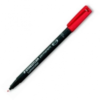 Staedtler LUMOCOLOR Fino F-318 ROJO Rotulador permanente fino 0.6mm