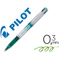 ROTULADOR PILOT ROLLER V-BALL GRIP VERDE 05 MM