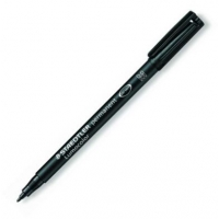 Staedtler LUMOCOLOR Medio M-317 NEGRO Rotulador permanente