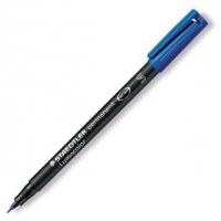 Staedtler LUMOCOLOR SuperFino S-313 AZUL Rotulador permanente
