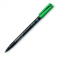 Staedtler LUMOCOLOR Medio M-317 VERDE Rotulador permanente