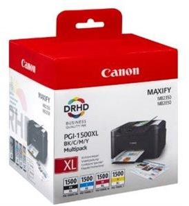 PACK CANON PGI-1500XL 4 COLORES 9182B004 TINTA PGI1500