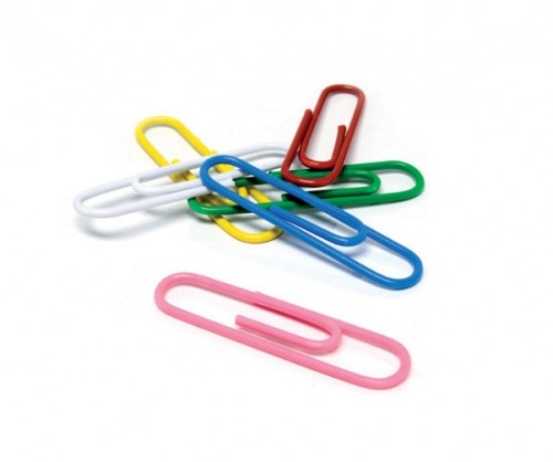 Imagen extra Clips Colores de 28mm. Caja de 200 clips (XXL)