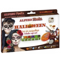 Set Halloween 6 unid, de 5 grs. Maquillaje Alpino Fiesta, Surtido