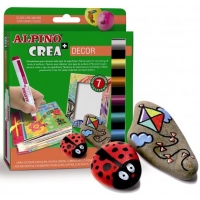 Set de 7 Rotuladores Decor, Alpino Crea