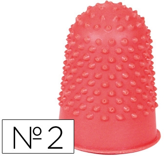 Caja de 12 Dediles de goma, 22mm - 24mm diametro