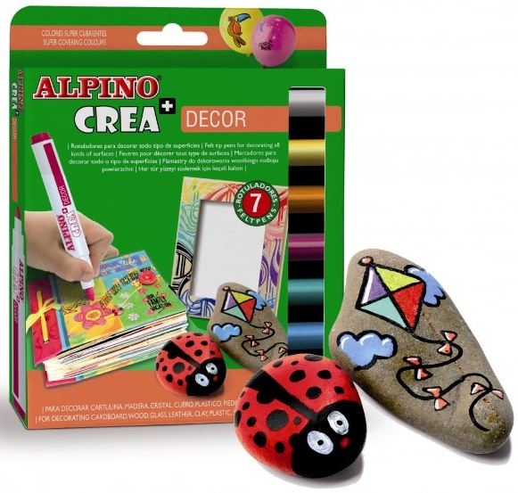 Set de 7 Rotuladores Decor, Alpino Crea