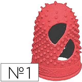 Caja de 12 Dediles de goma, 20mm - 22mm diametro