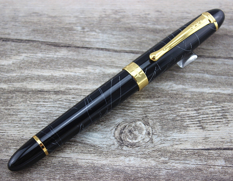 Imagen extra Pluma Jinhao x450 Negro Coral, punta Media.