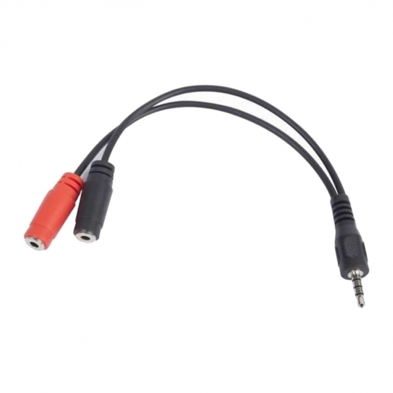 Adaptador Jack 3.5mm Tetrapolar (Microfono + Auricular)