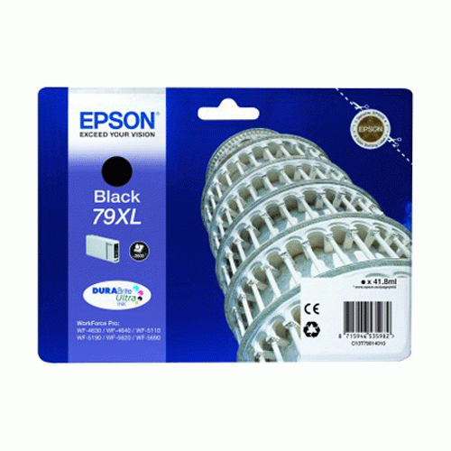 Epson 79XL T7901 Negro ALTA CAPACIDAD Original C13T79014010