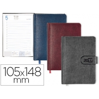 AGENDA ENCUADERNADA LIDERPAPEL AMBEL MINI 2017 DIA PAGINA COLORES SURTIDOS