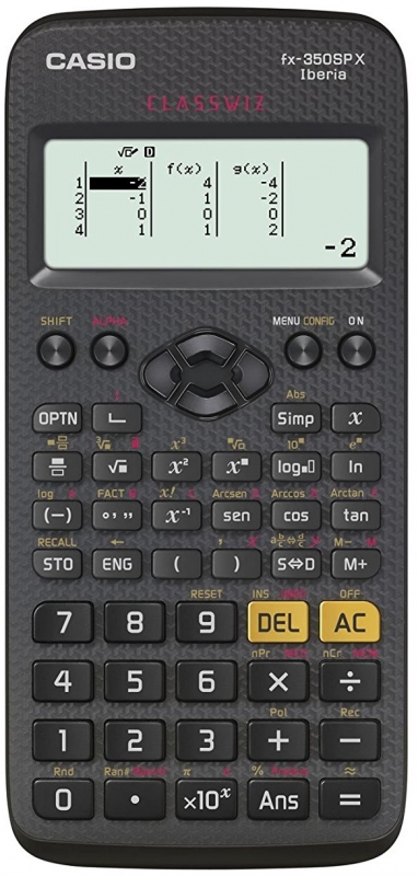 Casio FX-350SPX Iberia Classwiz - 292 funciones. Calculadora cientifica