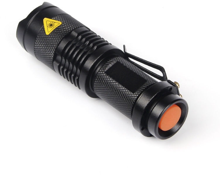 Imagen extra Linterna Mini SPK LED Cree Q5, Zoom y 3 modos, muy potente
