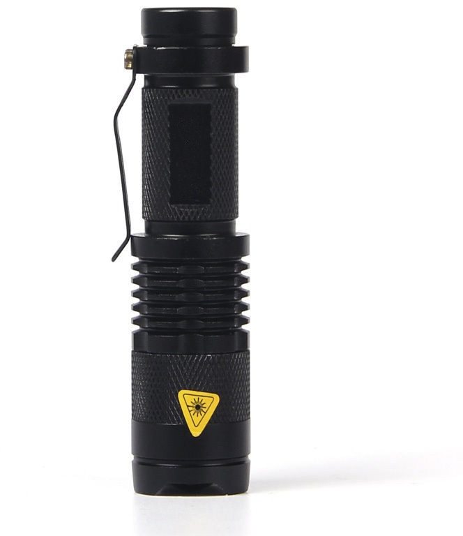 Imagen extra Linterna Mini SPK LED Cree Q5, Zoom y 3 modos, muy potente