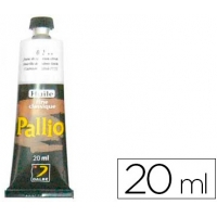 PACK 6 Tubos 20ml Pintura oleo pallio blanco titan 018