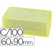 Caja con Tarjetas de visitas Blancas 90x60mm 250g LiderPapel 28224
