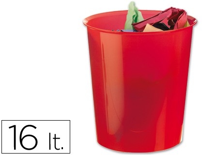 Papelera Metálica Q-Connect 44053 - 13 Litros, Color Negro, Ideal Para Oficina O Casa