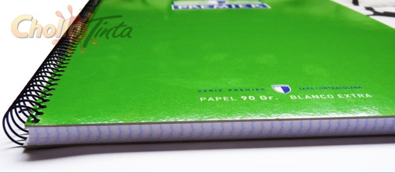 Imagen extra Cuaderno Folio, Tapas Duras, Milimetrado, 80 Hojas, Papel Extrablanco 90gr