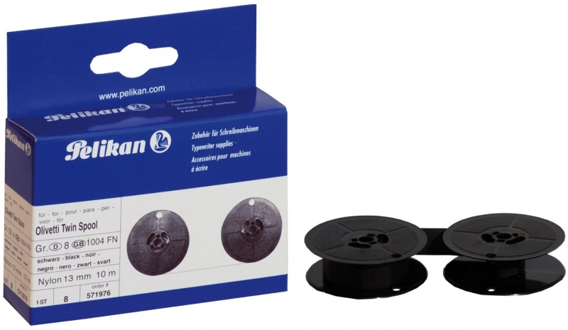 Pelikan 571976 Cinta maquina para olivetti grupo 8d Negro