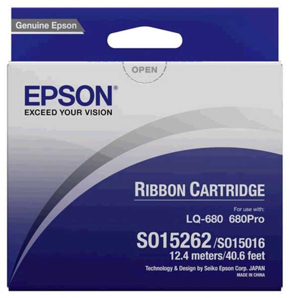 Epson LQ-670 LQ-860 LQ-1060 LQ-2500 Cinta impresora Matricial C13S015262 LQ670 LQ860 LQ1060 LQ2500