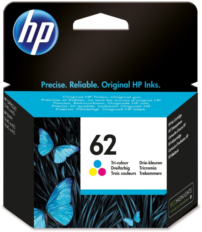 HP 62 Tricolor Original C2P06AE