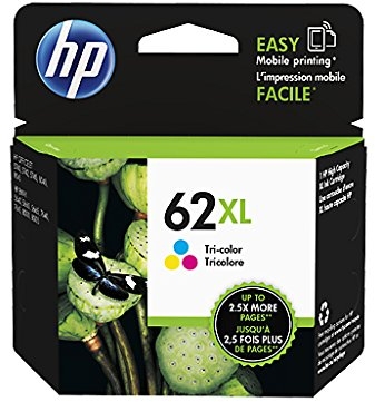 HP 62XL Tricolor Original ALTA CAPACIDAD C2P07AE