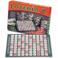 Juego de mesa -loteria 48 cartones fichas 3015