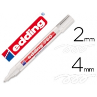 Rotulador Edding 750 Blanco Punta fibra 750-49
