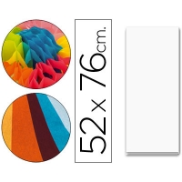 Papel seda Blanco, Paquete 500 hojas de 50x70 cm