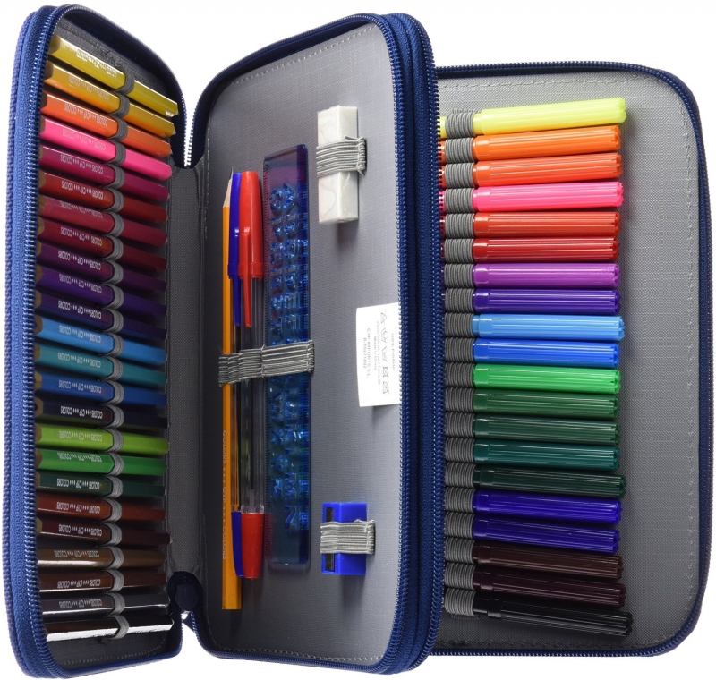 Madrid - Estuche Plumier grande de pisos EP-262-RM