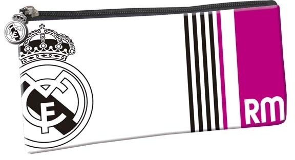 Real Madrid - Estuche Portatodo plano PT-331-RM Segunda equipacion