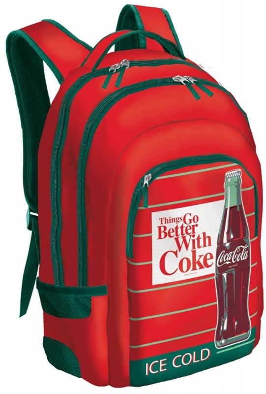 LIQUIDACION Mochila Coca Cola de 46 x 34,5 x 19 cm (Dohe 50283)