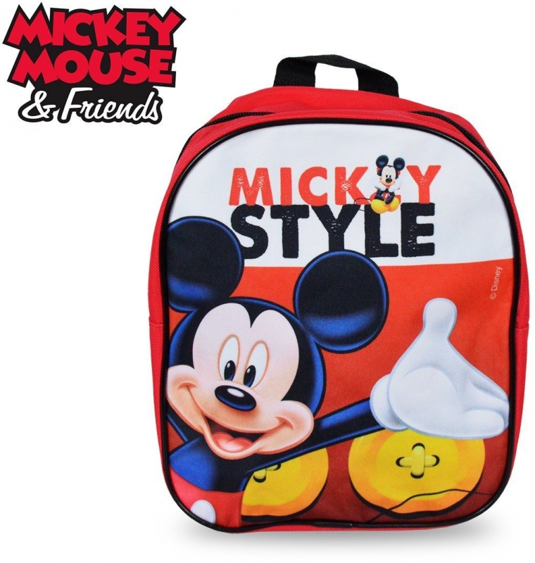 Mochila infantil MICKEY MOUSE (20 x 24 x 10 cm). MK16506