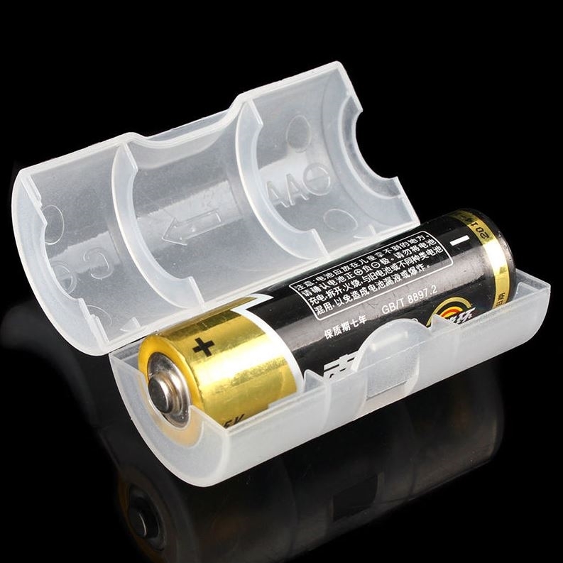 Imagen extra Adaptador de pilas AA a Pila C. Carcasa conversora pila
