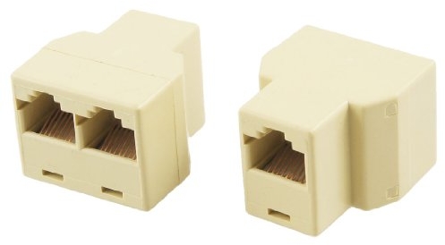 Adaptador Divisor Ethernet RJ45 - 1 Macho A 2 Hembras, Compatible Con Cat5/Cat6, Conexión Estable