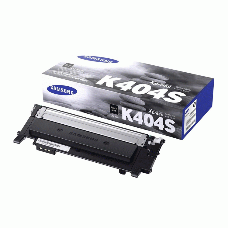 Samsung CLT-K404S Negro Original Toner SL-C430W / SL-C480W / SL-C480F / CLT-404 / Xpress C430 / Xpress C480 / SU100A