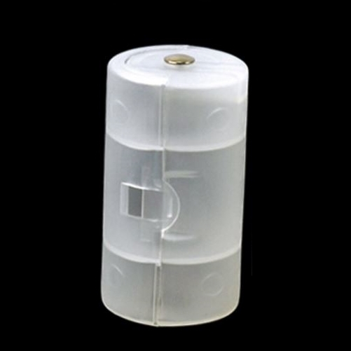 Imagen extra Adaptador de pilas AA a Pila D. Carcasa conversora pila