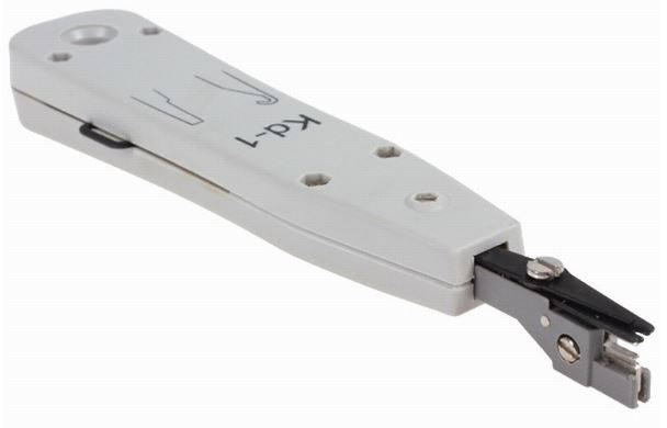 Herramienta ponchadora de impacto Punch Down para hembras RJ45 / RJ11