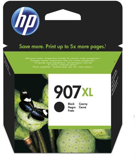 HP 907XL Negro ALTA CAPACIDAD Original Tinta T6M19AE