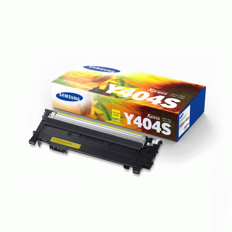 Samsung CLT-Y404S Amarillo Original Toner SL-C430W / SL-C480W / SL-C480F / CLT-404 / SU444A
